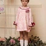 Dolce Petit Vestido Rosa Palo De corte Recto 2208/VE