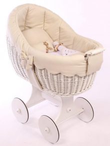 Moisés Mimbre Blanco Colección Dulce- Camel