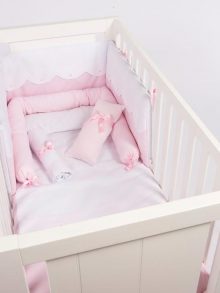 Ropa de Cuna Colección Dulce Rosa