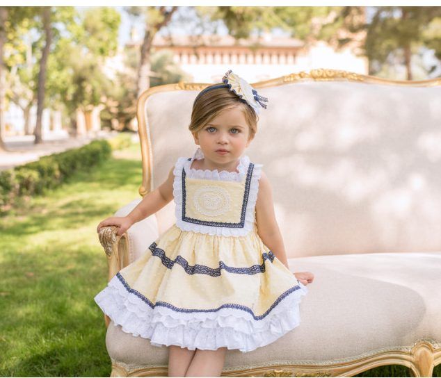 Vestido para Niñas de Dolce Petit 2224V Vestido para Niñas de Dolce Petit 2224V