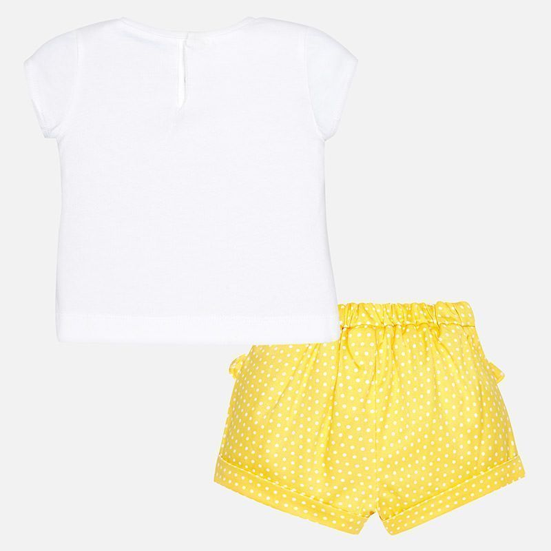 -conjunto short y camiseta para bebé niña 2