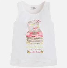 camiseta para niñas de mayoral mecanografía gugui.es