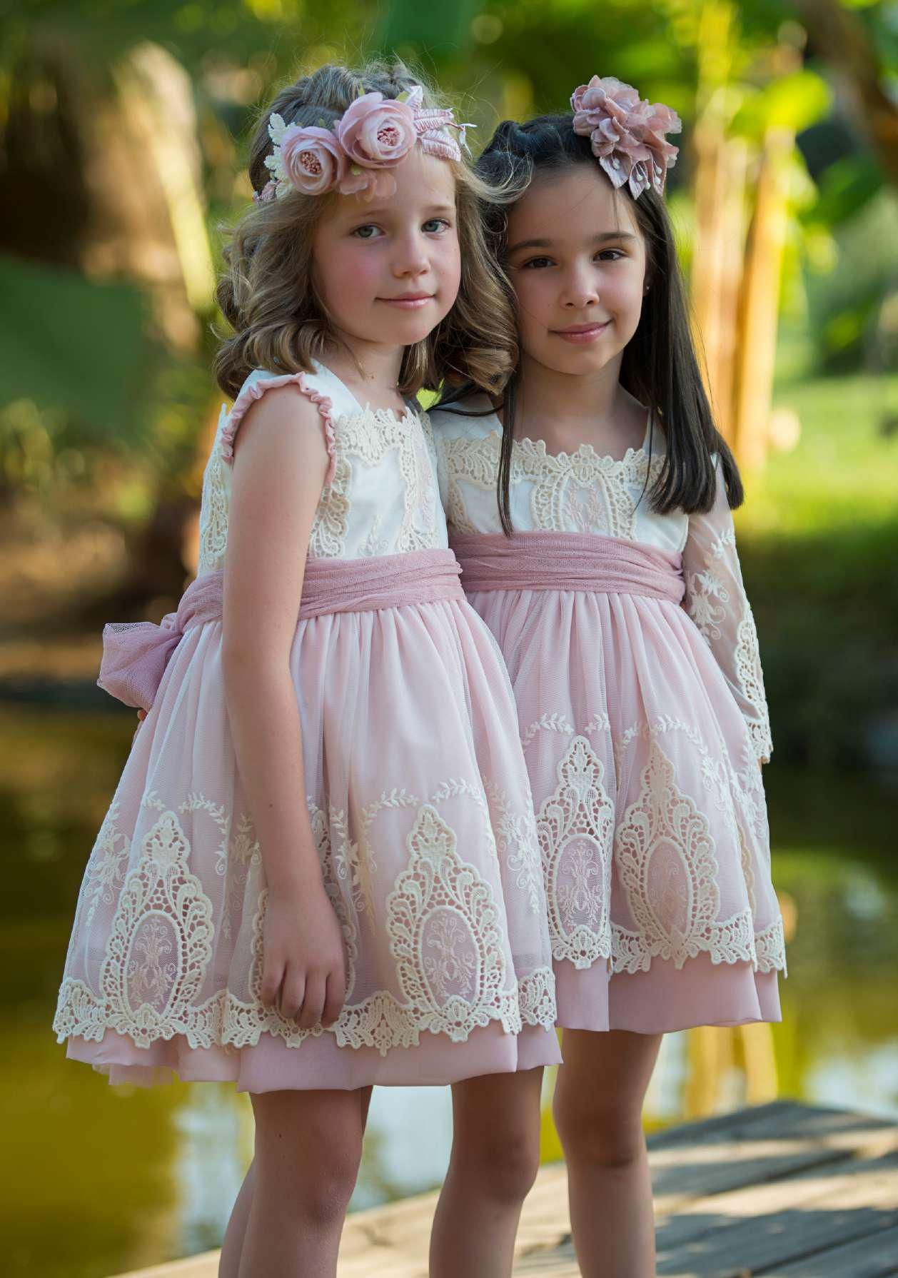 Eva Martinez Vestido de Ceremonia para Niñas 611 Eva Martinez Vestido de Ceremonia para Niñas 611