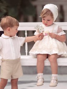 Vestido de Ceremonia para Bebé Niñas 120VG