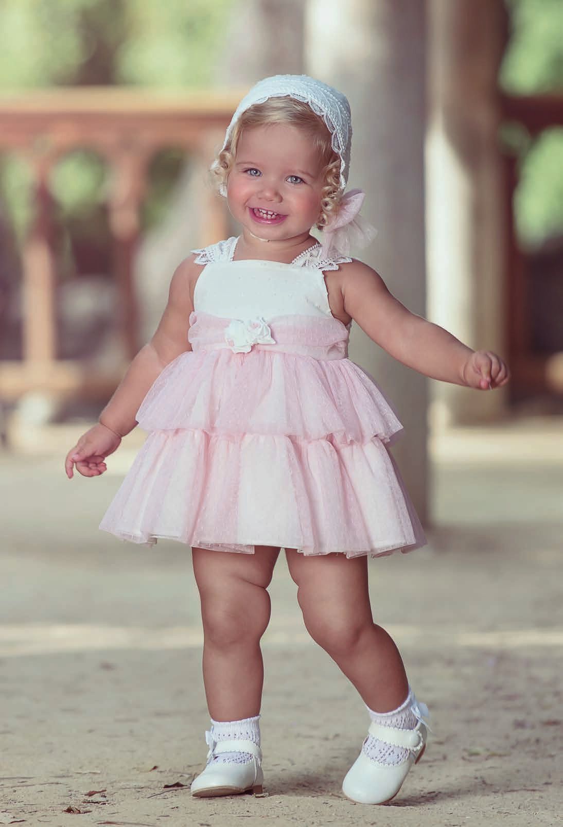 Vestido de Ceremonia para Bebé Niña 122VBG Vestido de Ceremonia para Bebé Niña 122VBG