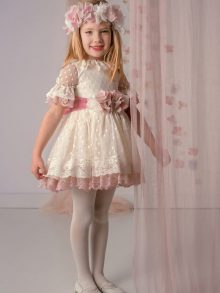 Vestido de Ceremonia para niña Marla M-001
