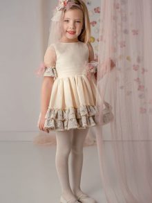 Vestido de ceremonia para niña Marla M-003