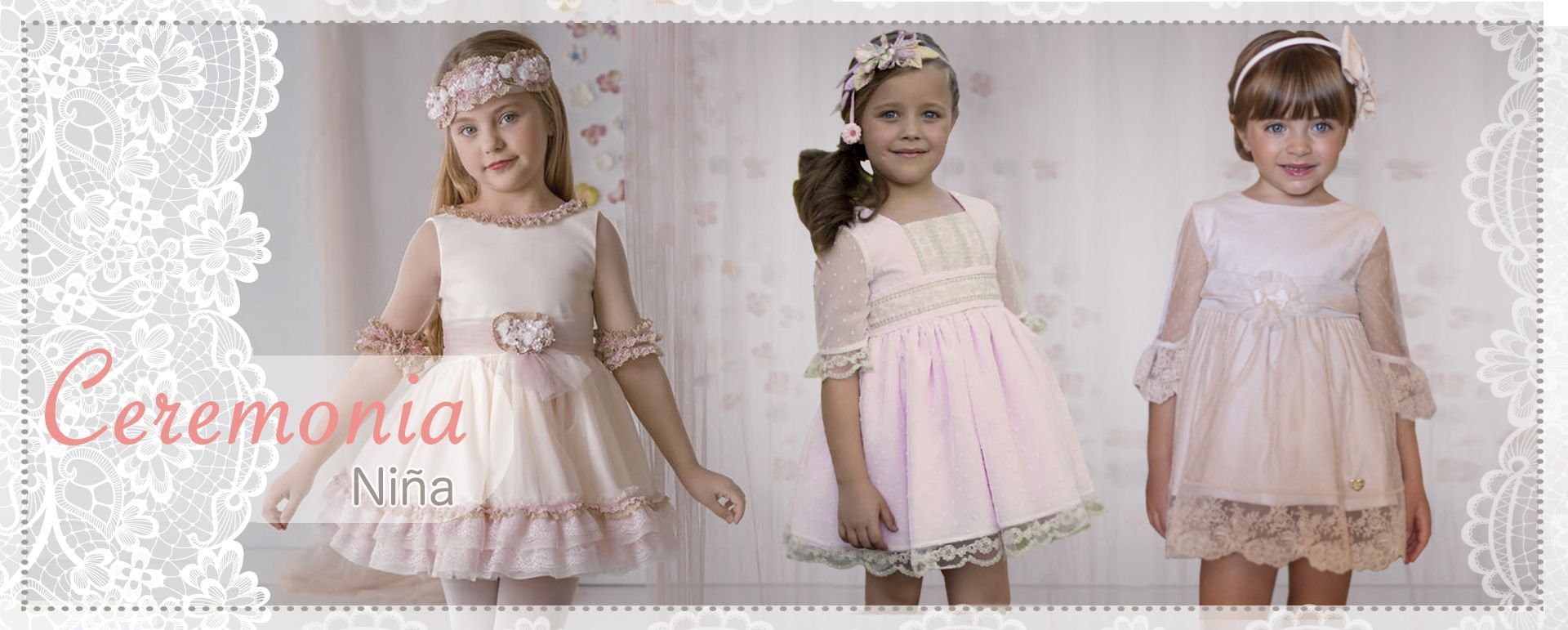vestidos de ceremonia para niñas