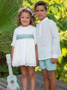 Vestido de Ceremonia para Niñas Eva Martinez 040