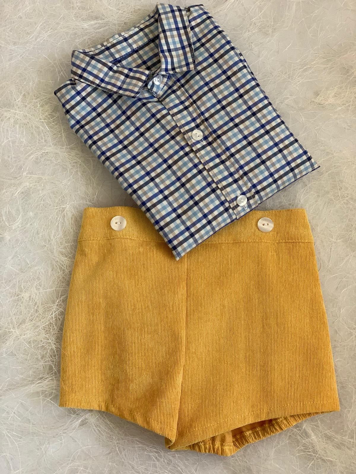 Conjunto para Bebé Niño Mostaza Conjunto para Bebé Niño Mostaza