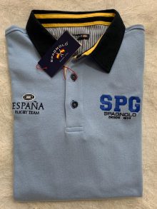 Polo Spagnolo Niño Celeste