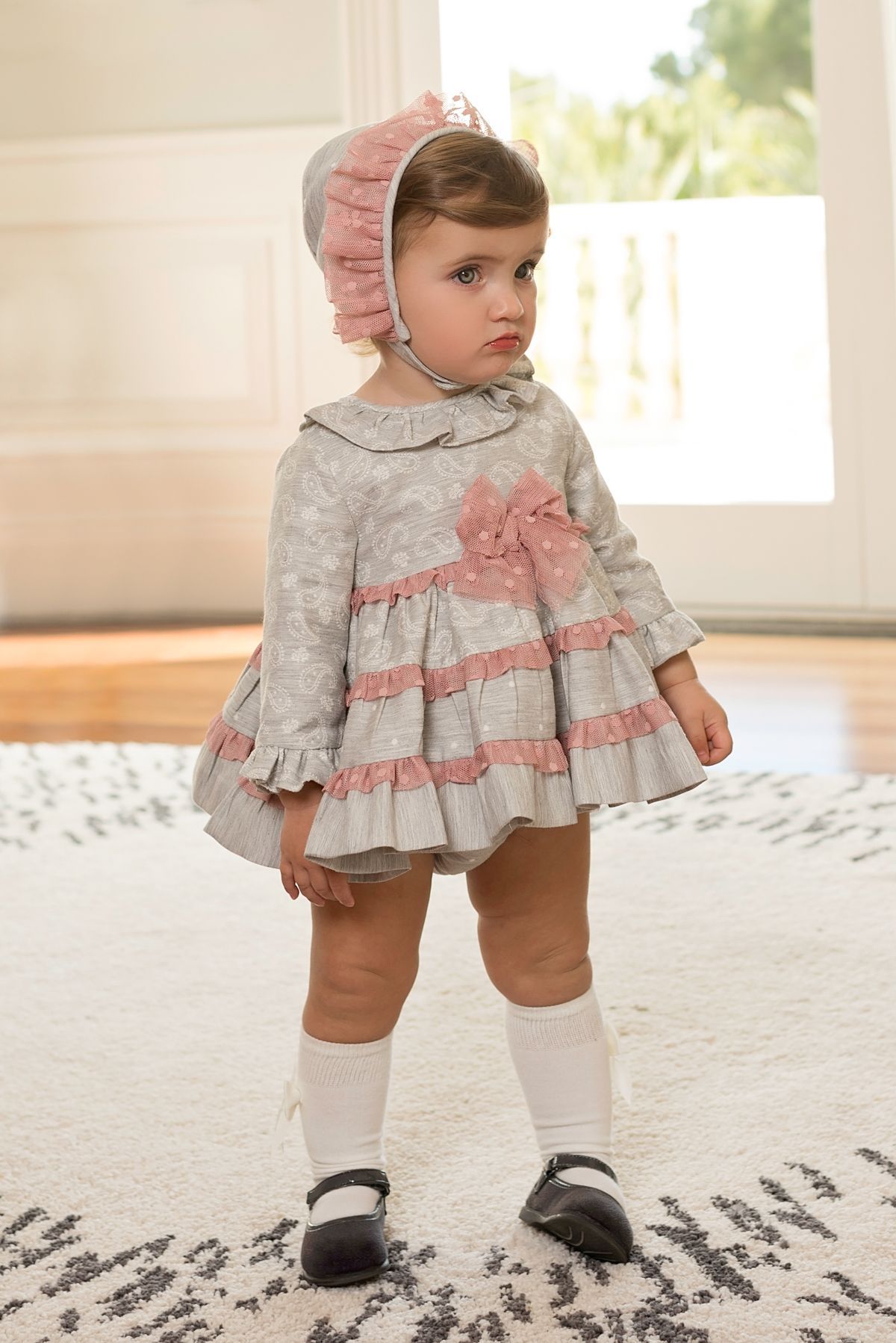 Dolce Petit Vestido para Bebé Niña 2116/VB Dolce Petit Vestido para Bebé Niña 2116/VB