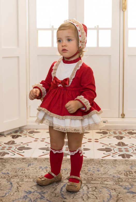 Dolce Petit Vestido para Bebé Niña 2256VB Dolce Petit Vestido para Bebé Niña 2256VB