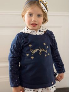 Dolce Petit Sudadera Niña Marino 2214S
