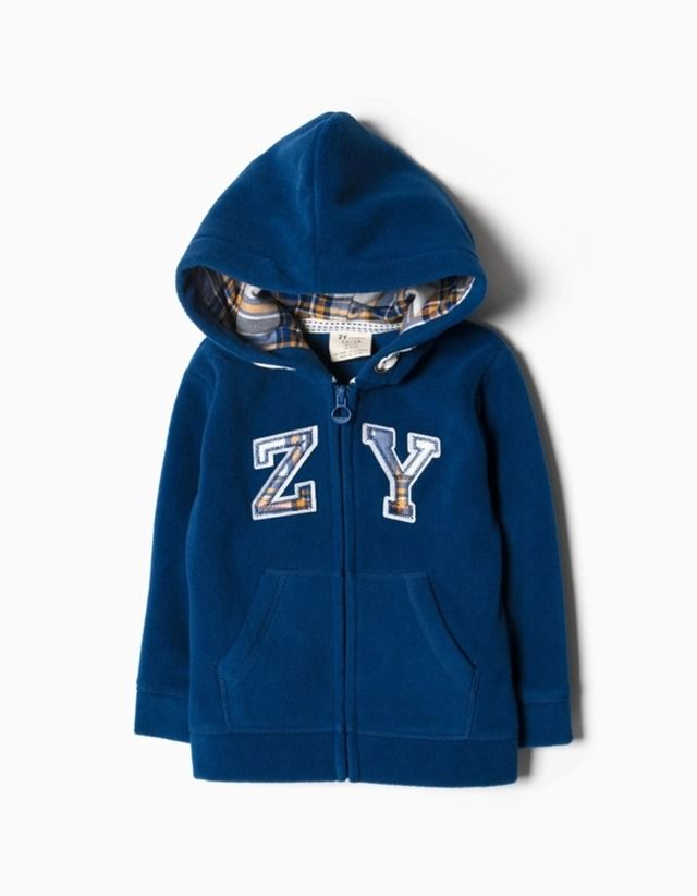 Sudadera Niño Zippy azul Sudadera Niño Zippy azul