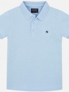 Polo Básico Niño Celeste