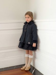 dolce petit abrigo para niña 2212