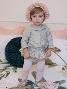 Dolce Petit Conjunto Camisa y Short Bebé Niña 2116-23