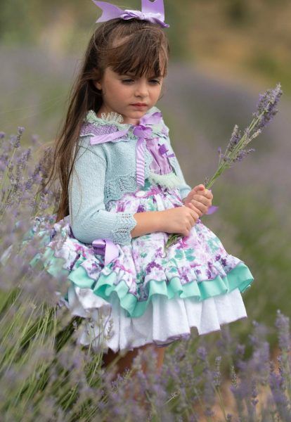vestidos para niña de la Amapola