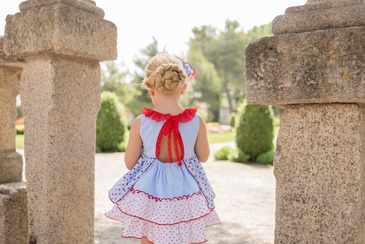 Dolce Petit Vestido Niña 2235 V Dolce Petit Vestido Niña 2235 V