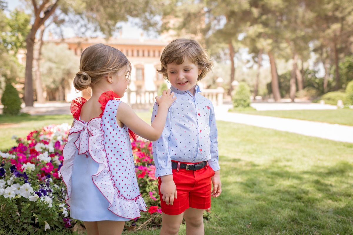 Dolce Petit Vestido para Niña 2236 V Dolce Petit Vestido para Niña 2236 V