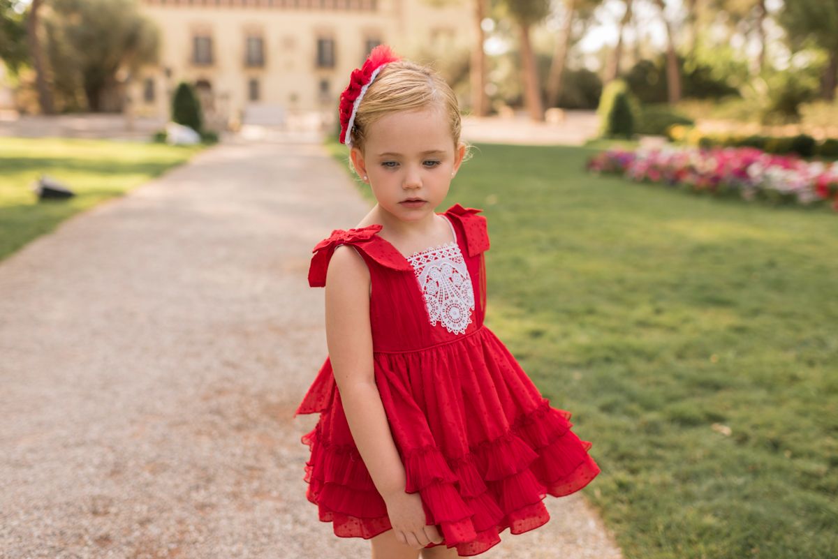 Dolce Petit Vestido para Niña 2215 V Dolce Petit Vestido para Niña 2215 V
