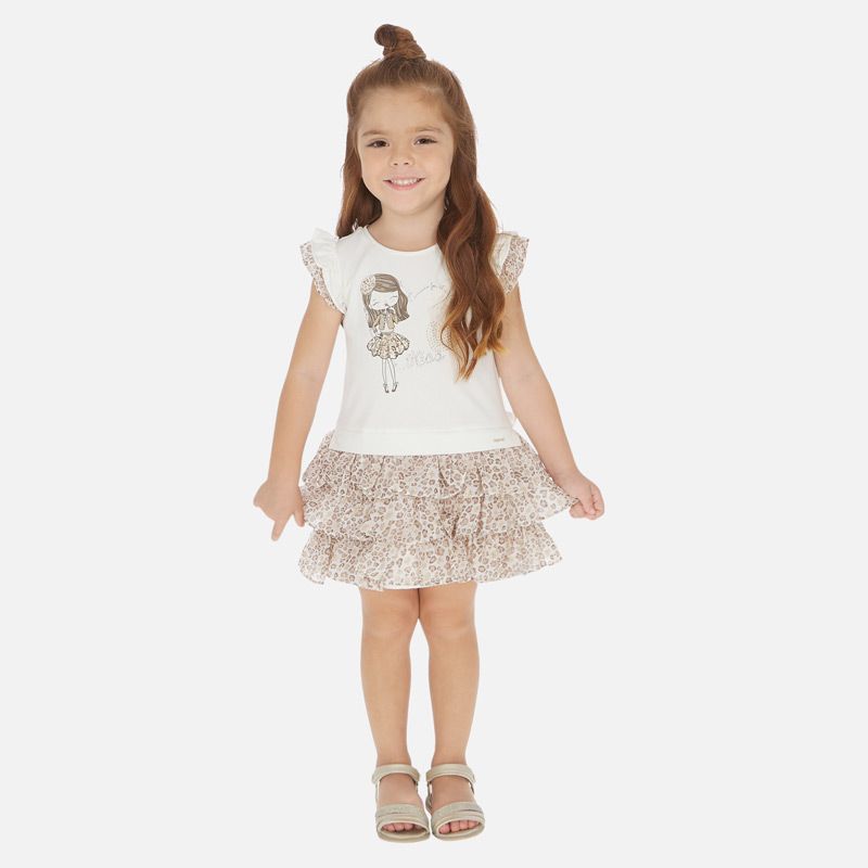 Mayoral Vestido de Niña 3945 Mayoral Vestido de Niña 3945
